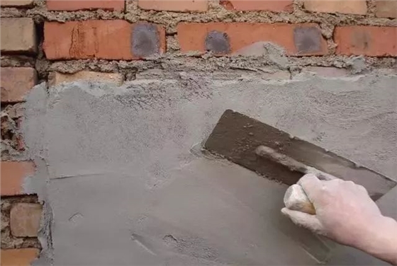 水泥砂浆抹灰墙面产生裂缝80501